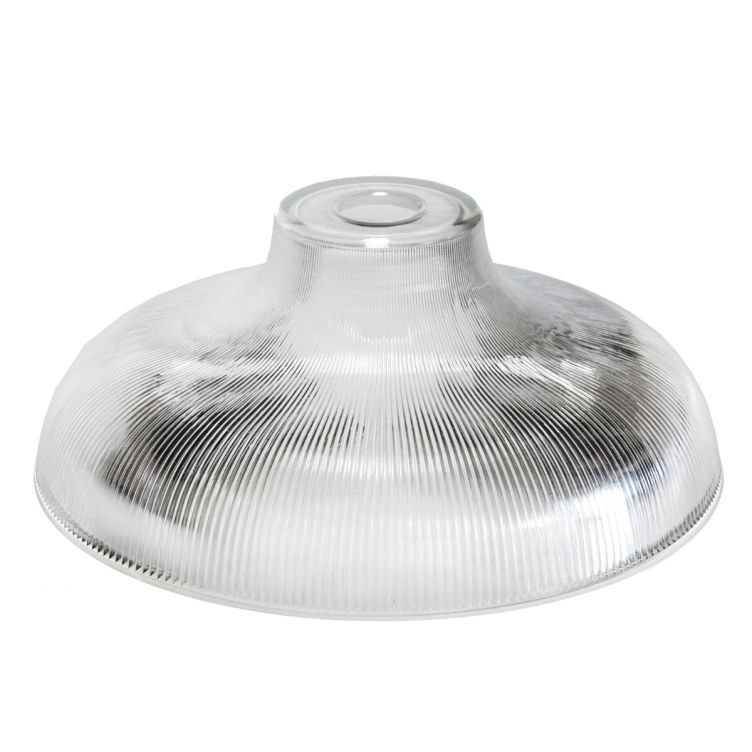 15.7" Holophane railway glass shade 15.7" Holophane railway glass shade