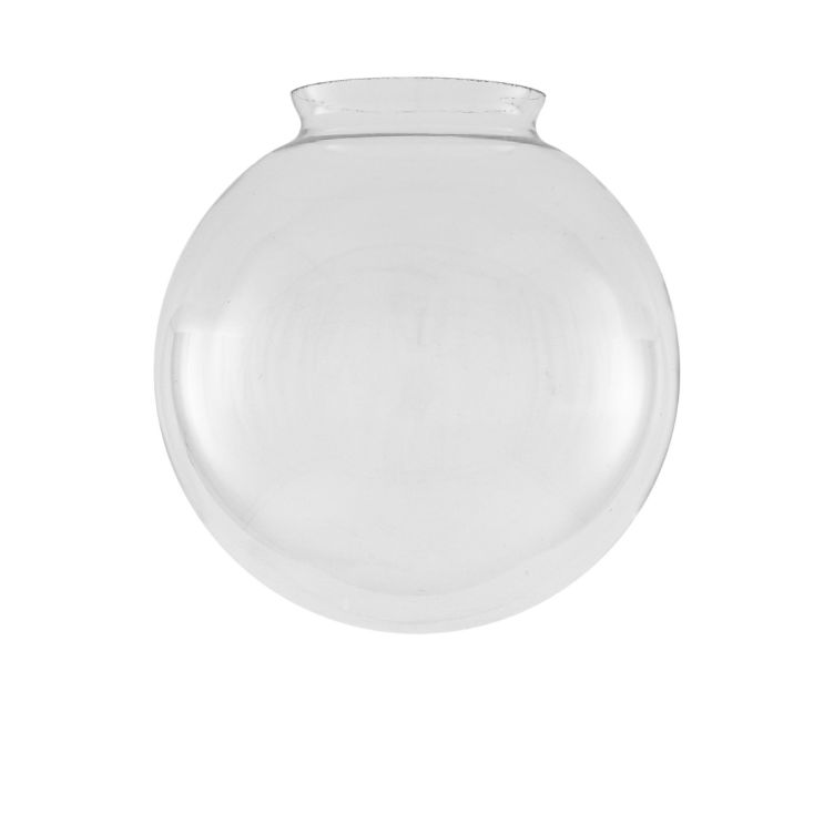Clear globe glass lamp shade 7.9" Clear globe glass lamp shade 7.9"