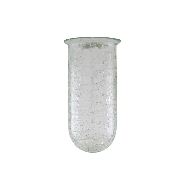 Crackled well glass lamp shade Crackled well glass lamp shade