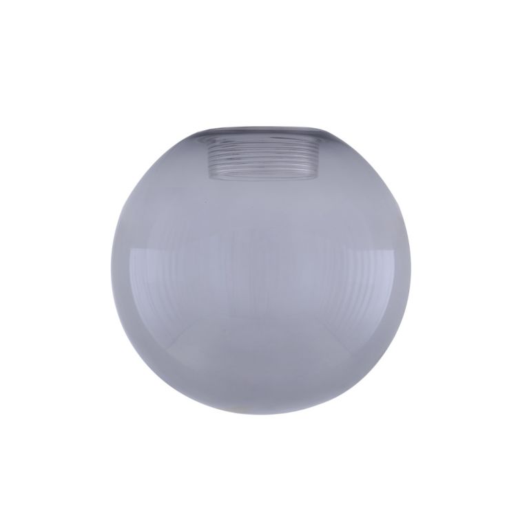 Smoked Glass Globe 17cm, E27 Internal Thread Smoked Glass Globe 17cm, E27 Internal Thread