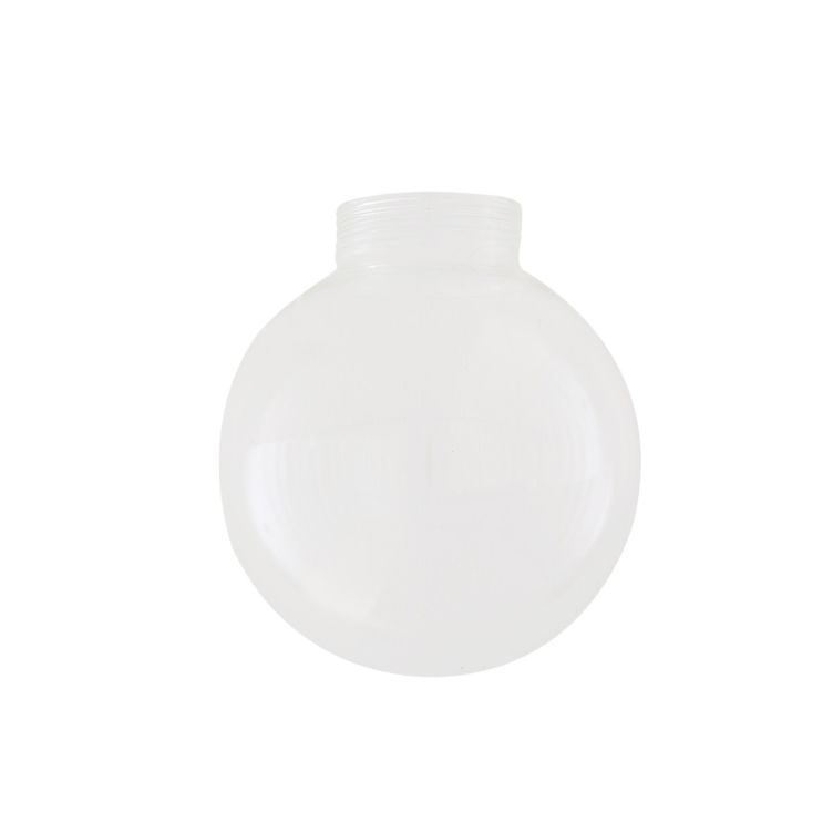 Clear Threaded Glass Globe Lamp Shade 12cm Clear Threaded Glass Globe Lamp Shade 12cm
