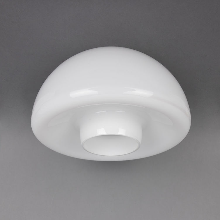 Matte Opal Mushroom Glass Lamp Shade 26cm Matte Opal Mushroom Glass Lamp Shade 26cm