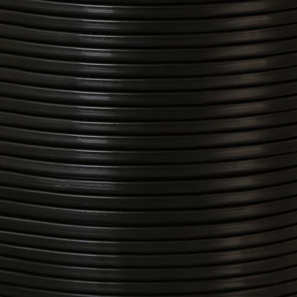 Black PVC Flexible Cable, 2 Core