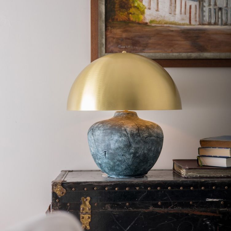 Lampe de table ZEN Tissu,Céramique