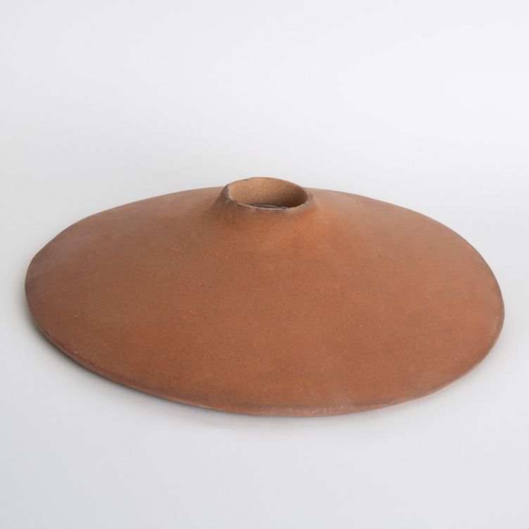 Pyrus Ceramic Lamp Shade, Red Iron 27cm Pyrus Ceramic Lamp Shade, Red Iron 27cm
