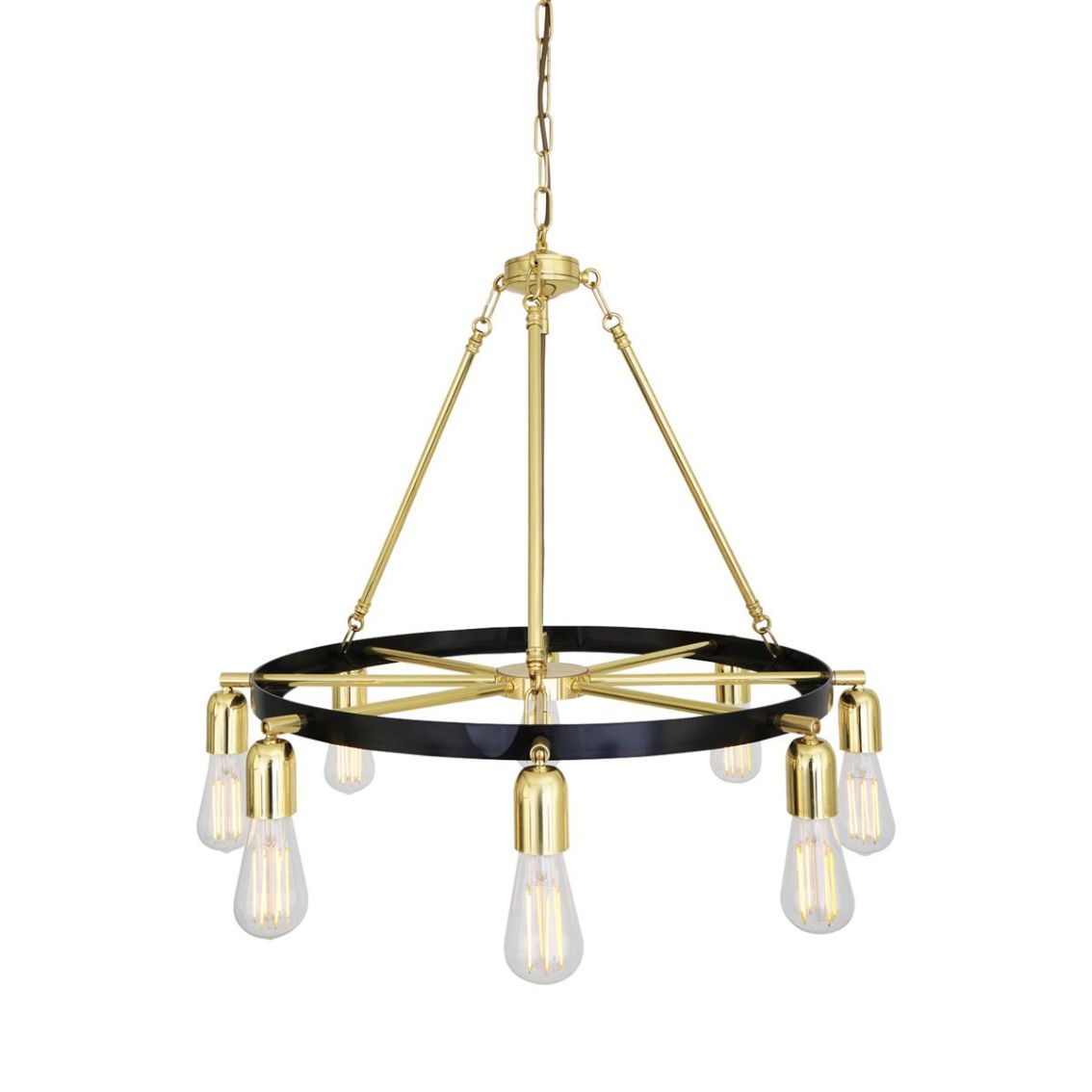 Duleek Modern Ring Chandelier, Eight Light main product photo