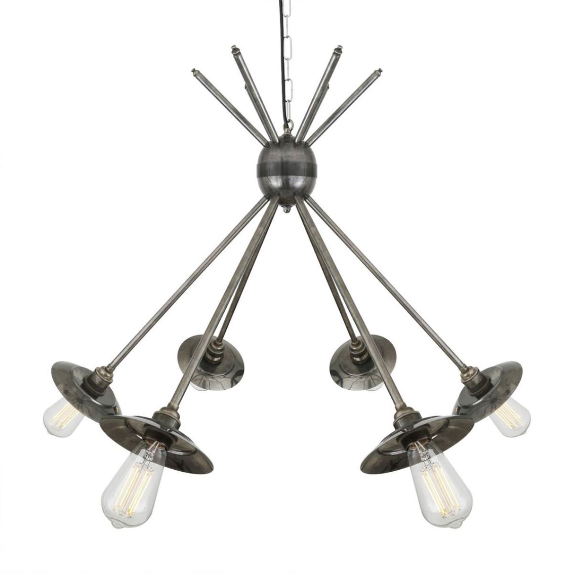 Hakone Industrial Sputnik Chandelier, Six-Arm main product photo