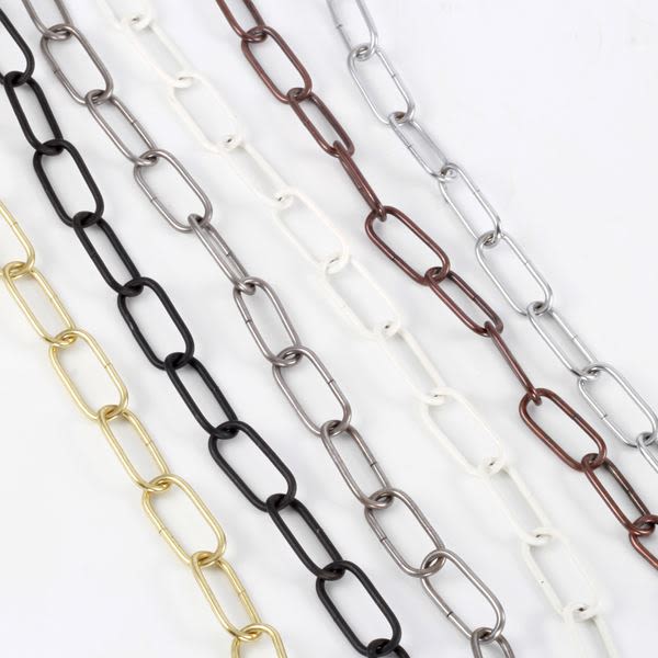 Heavy Link Chain for Hanging Lights 0.15" main product photo