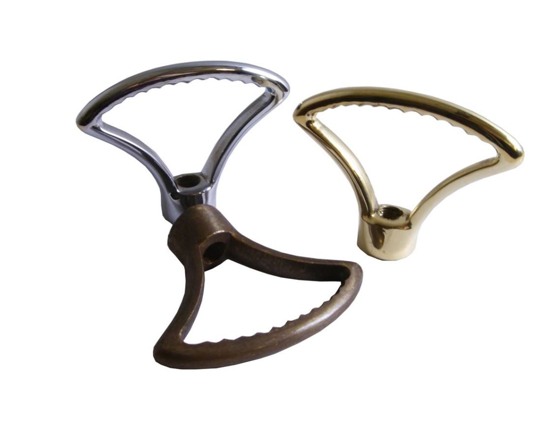 Large Brass Balancing Hook M10 main product photo