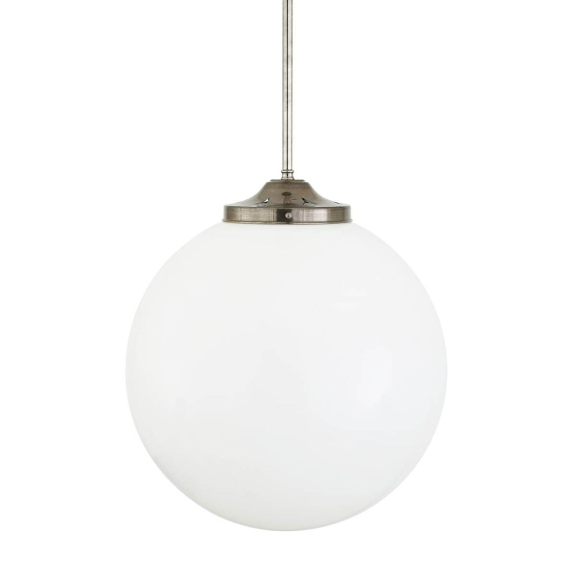 Luanda Opal Glass Globe Bar Pendant Light 40cm main product photo