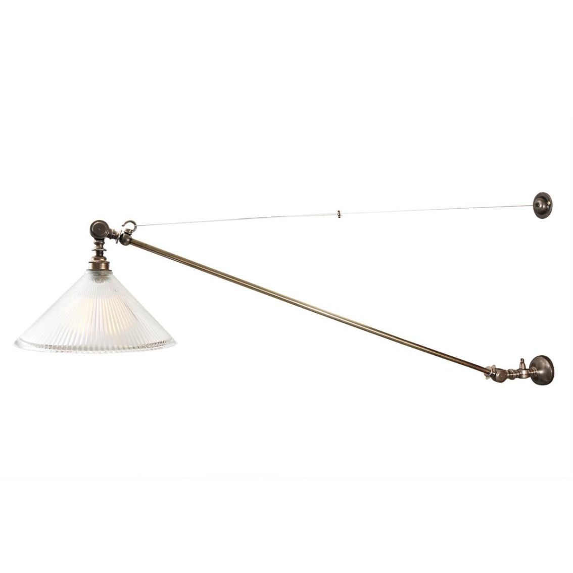 Nyx Coolie Prismatic Glass Adjustable Wall Light main product photo
