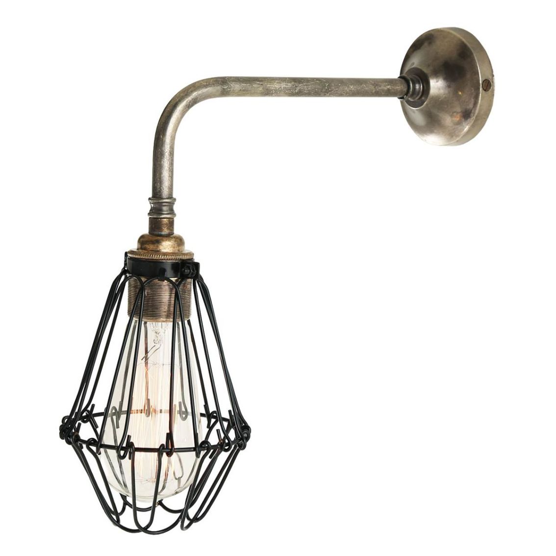 Praia Industrial Cage Wall Light main product photo