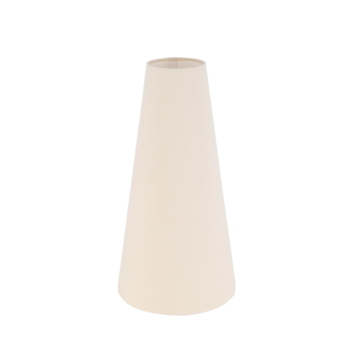 Tall Narrow Cone Fabric Lamp Shade, 17.5 x 34cm, 4 Colours | Mullan Lighting