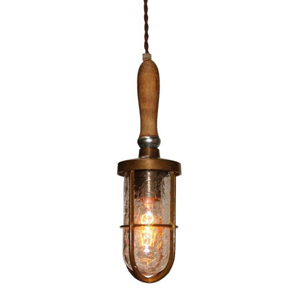 Trouble Vintage Well Glass Cage Pendant Light main product photo