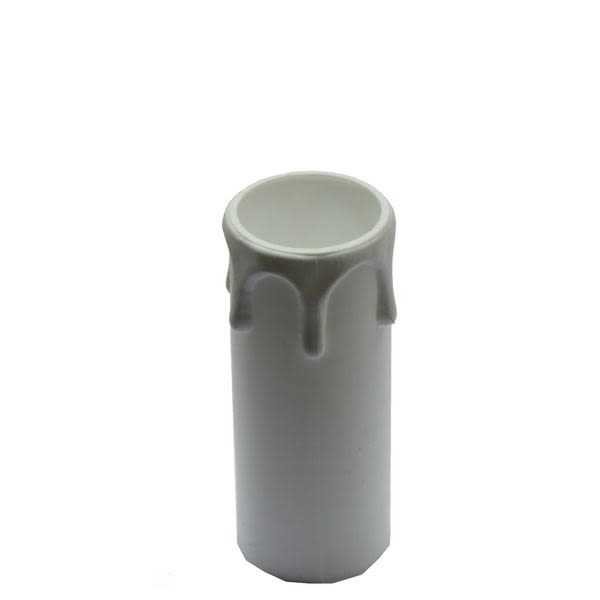 White small wax drip plastic candle tube 7cm main product photo