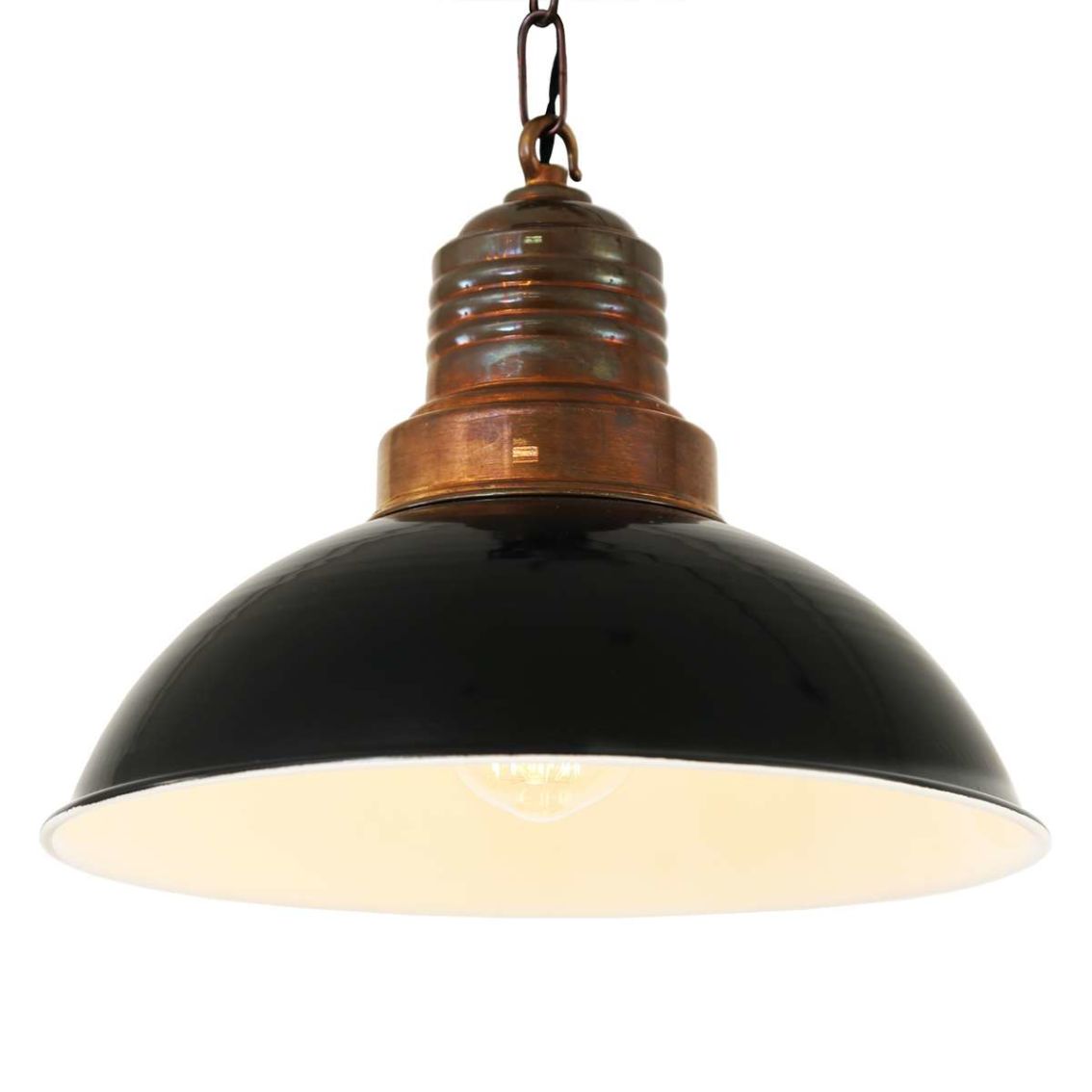 Ypres Industrial Factory Pendant Light 11.8" main product photo