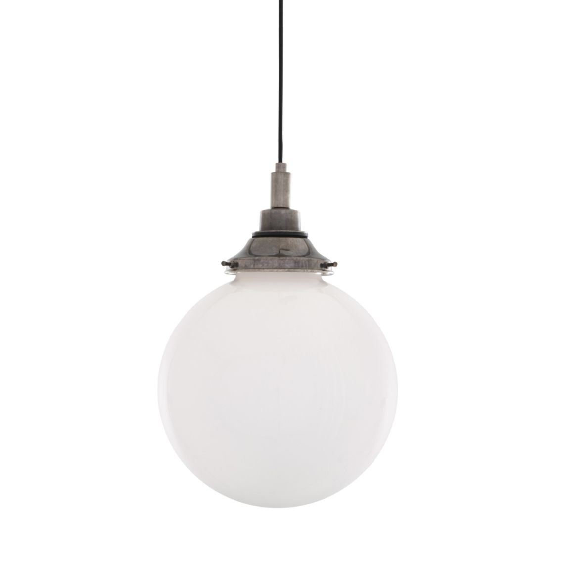 Pelagia Opal Globe Pendant Light 9.8" IP44 main product photo