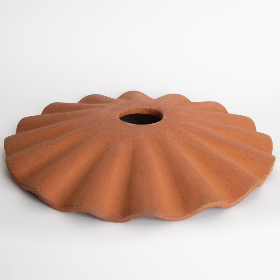 Kapok Ceramic Lamp Shade, Red Iron 27cm main product photo