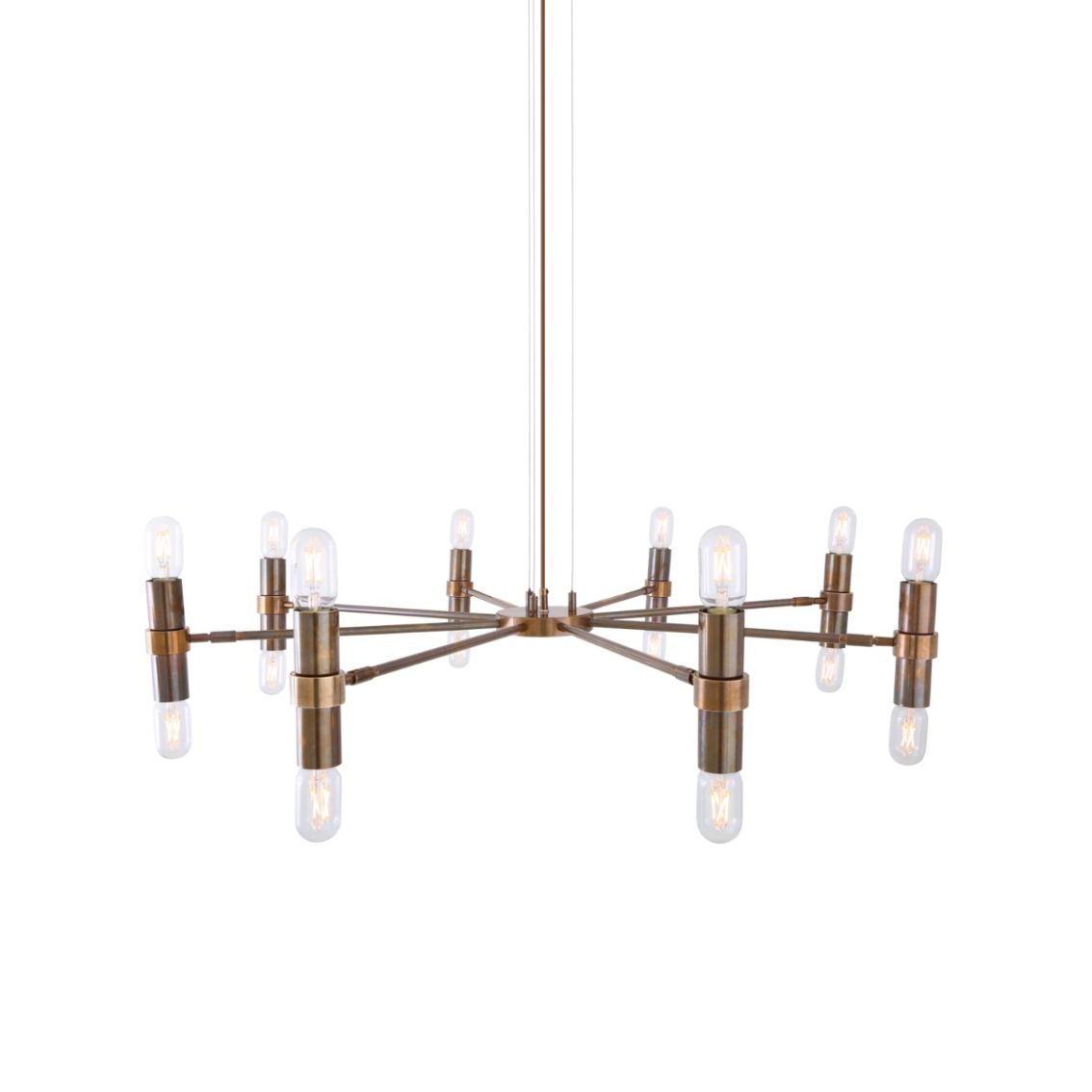 Kendu Modern Adjustable Chandelier, Eight-Arm main product photo