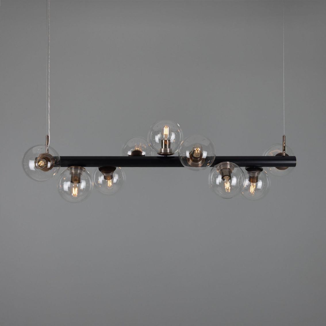 Moriarty Linear Island Pendant Light, Nine-Light main product photo