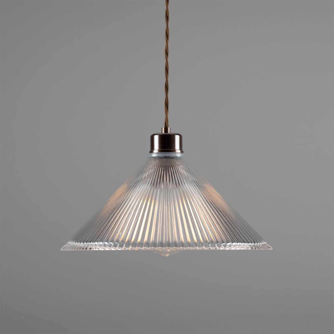 Rebell Prismatic Glass Pendant Light 11.8" main product photo