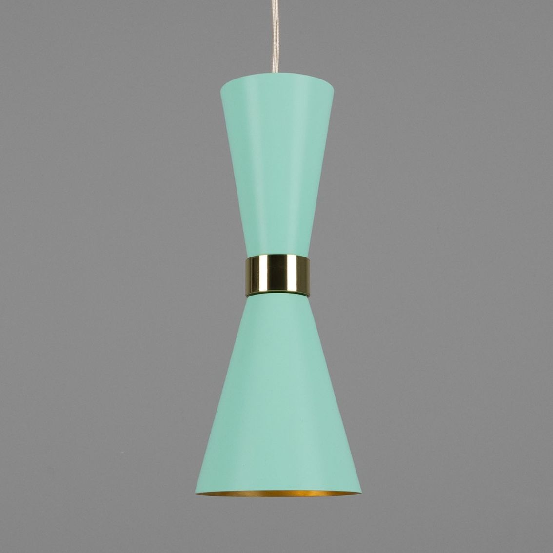 Cairo Mid-Century Coloured Pendant Light | Mullan Lighting