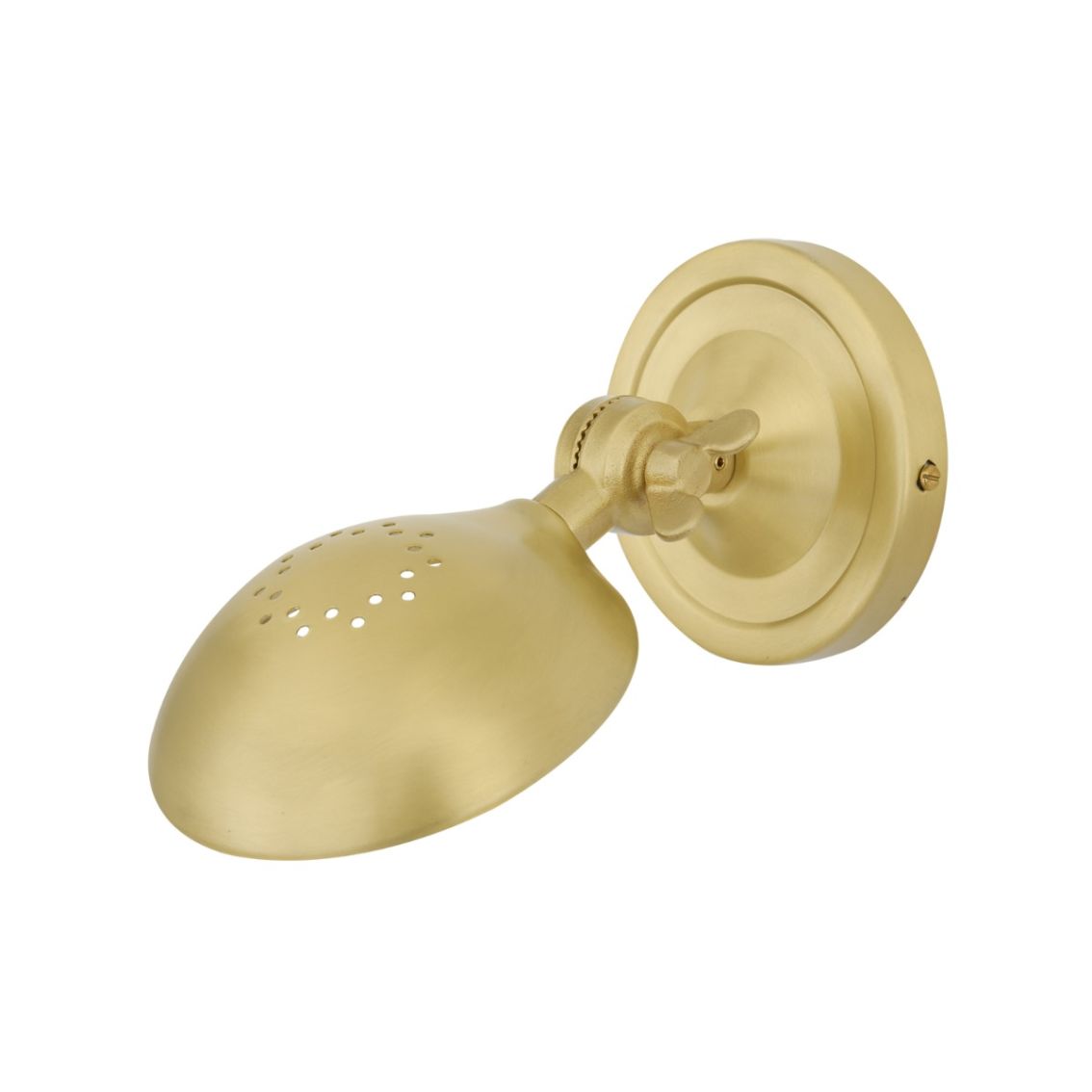 Cody Adjustable Vintage Brass Wall Light main product photo