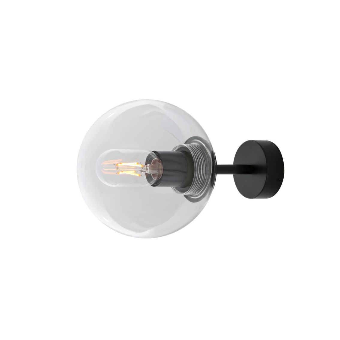 Venice Minimalist Globe Wall Light 17cm main product photo