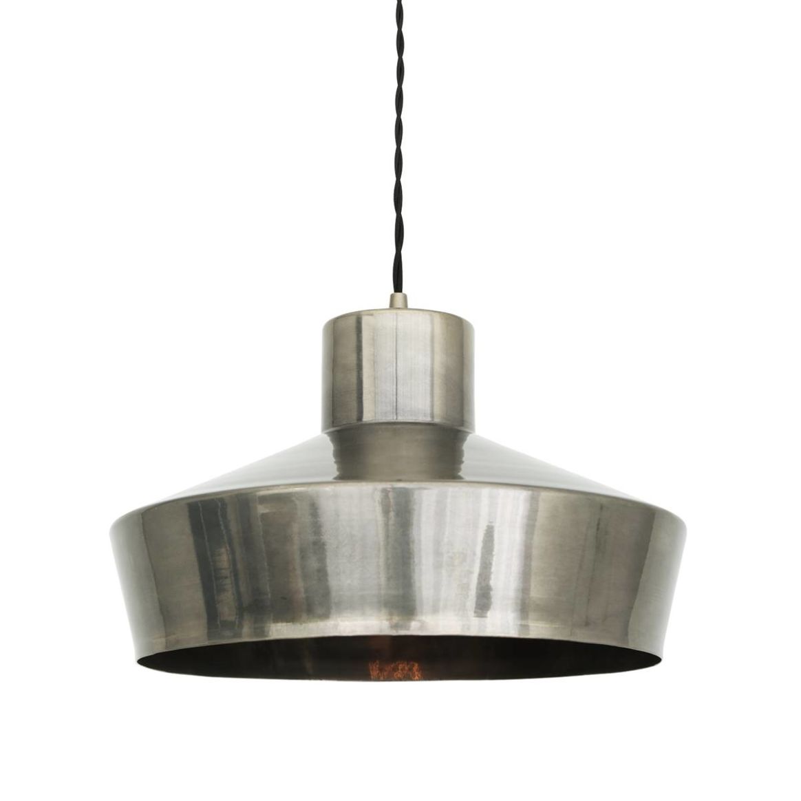 Pendant light, Boston, brass, Ø19,5cm, H17cm - Mullan Lighting