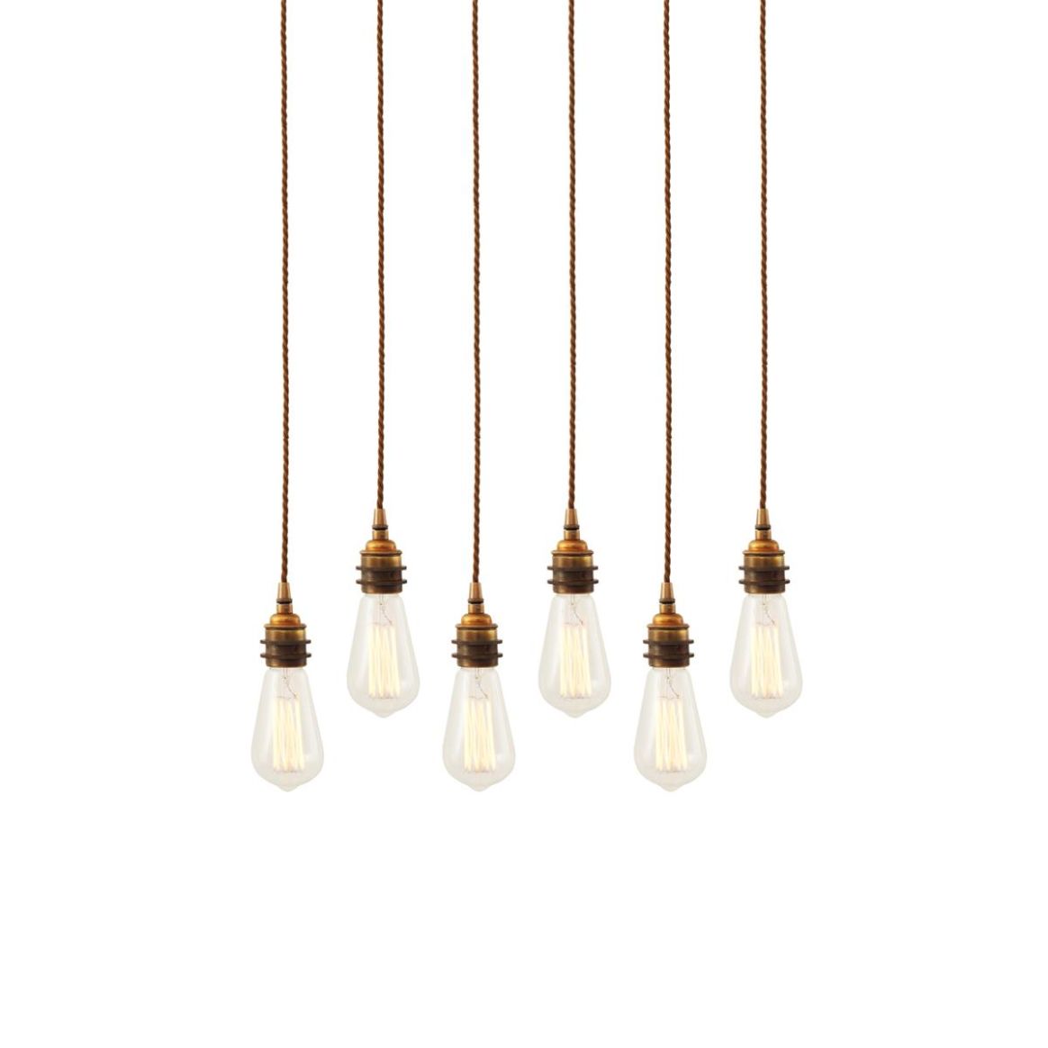 Vintage cluster 2025 pendant light