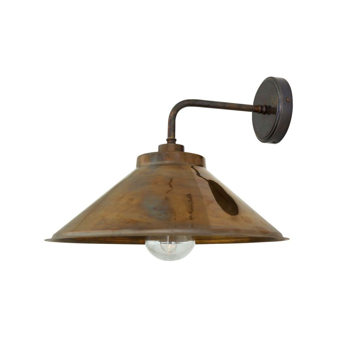 Nerissa Brass Bathroom Wall Light IP65