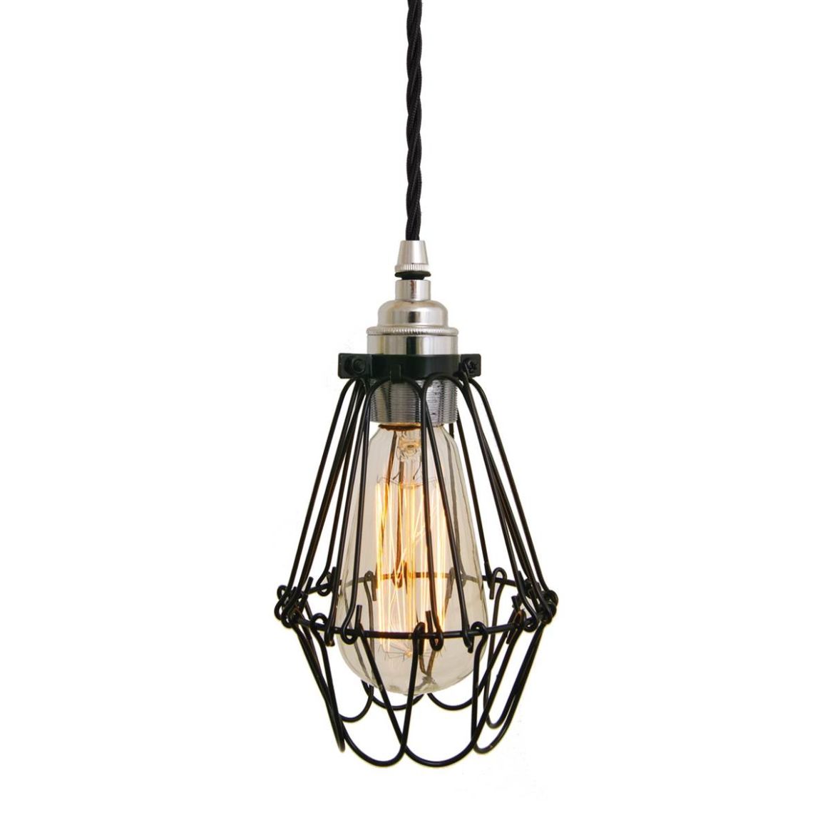 Industrial outlet bulb cage