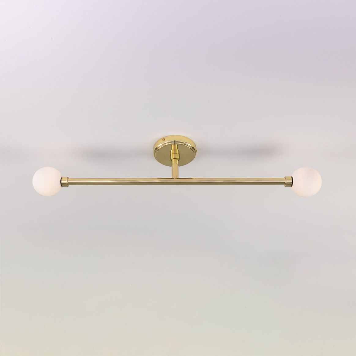 Louise Vintage Rippled Glass and Brass Bathroom Wall Light IP44