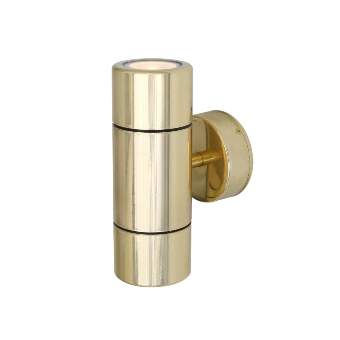 Lana Up Down Brass Wall Light IP44 IP65