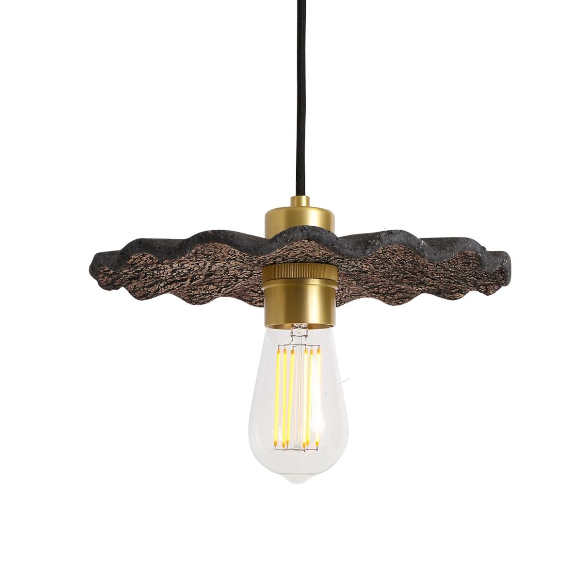 Kapok Organic Ceramic Pendant Light 10.6