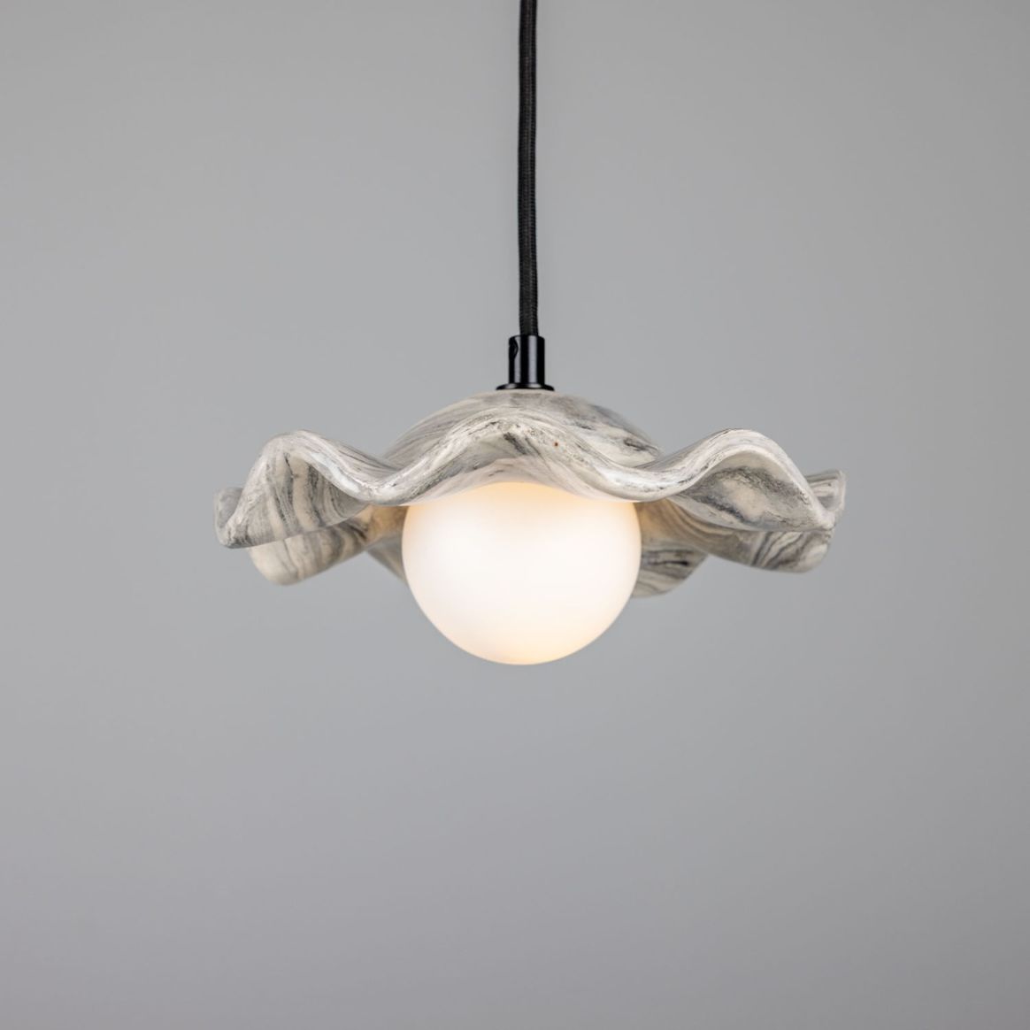 Ceramic flower sales pendant light