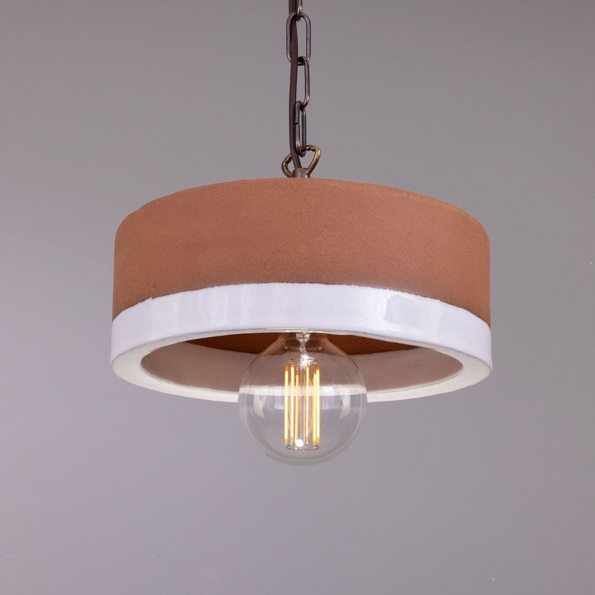 Mid century modern drum chandelier hotsell