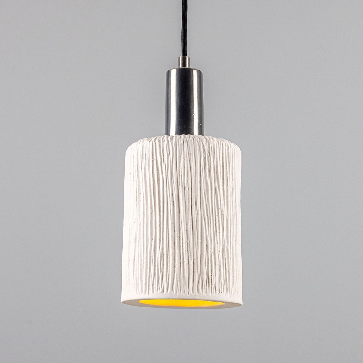 Cylinder pendant light hot sale shade