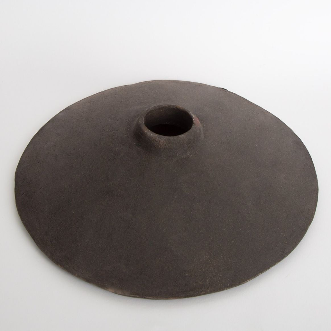 Black clay lamp top