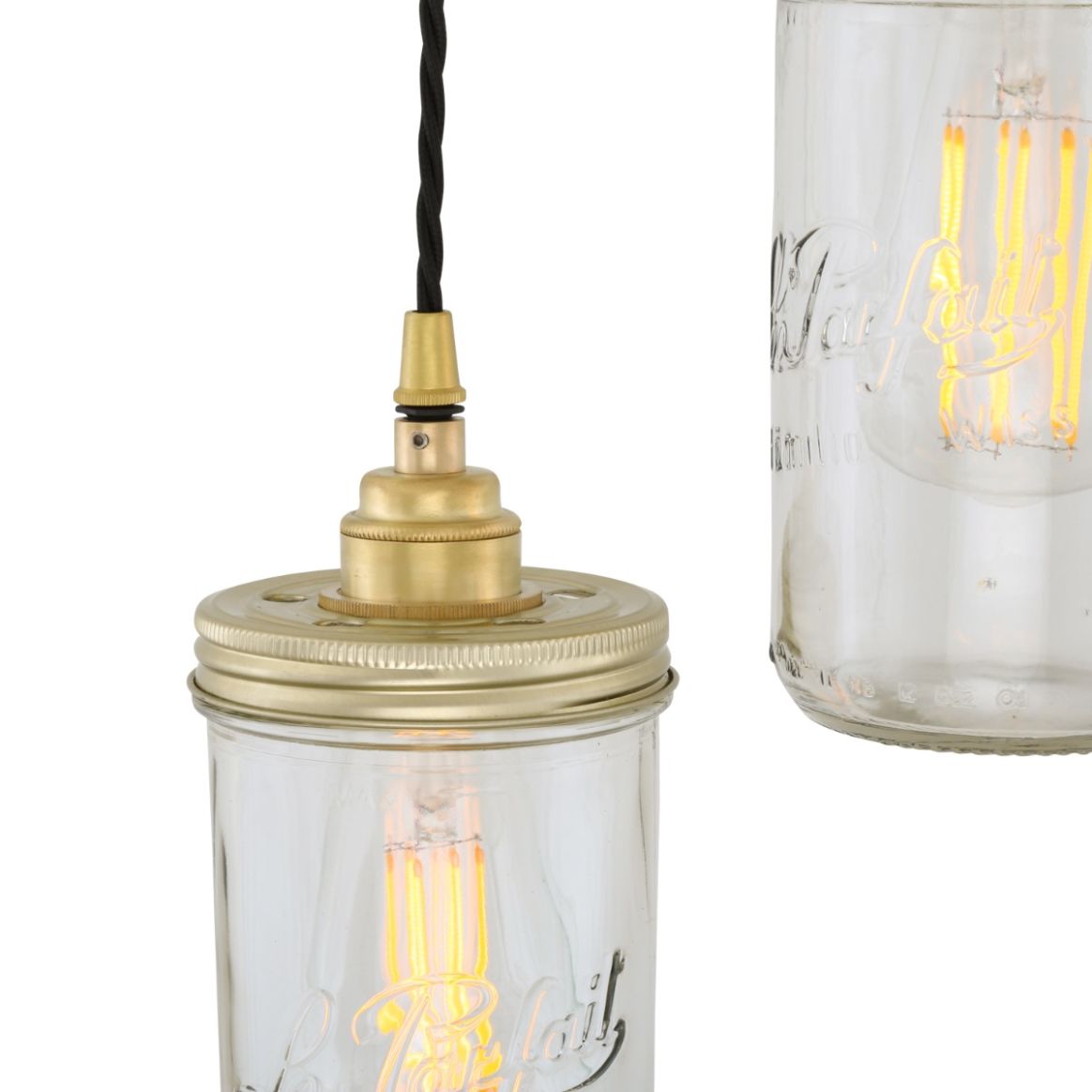 Jar pendant top