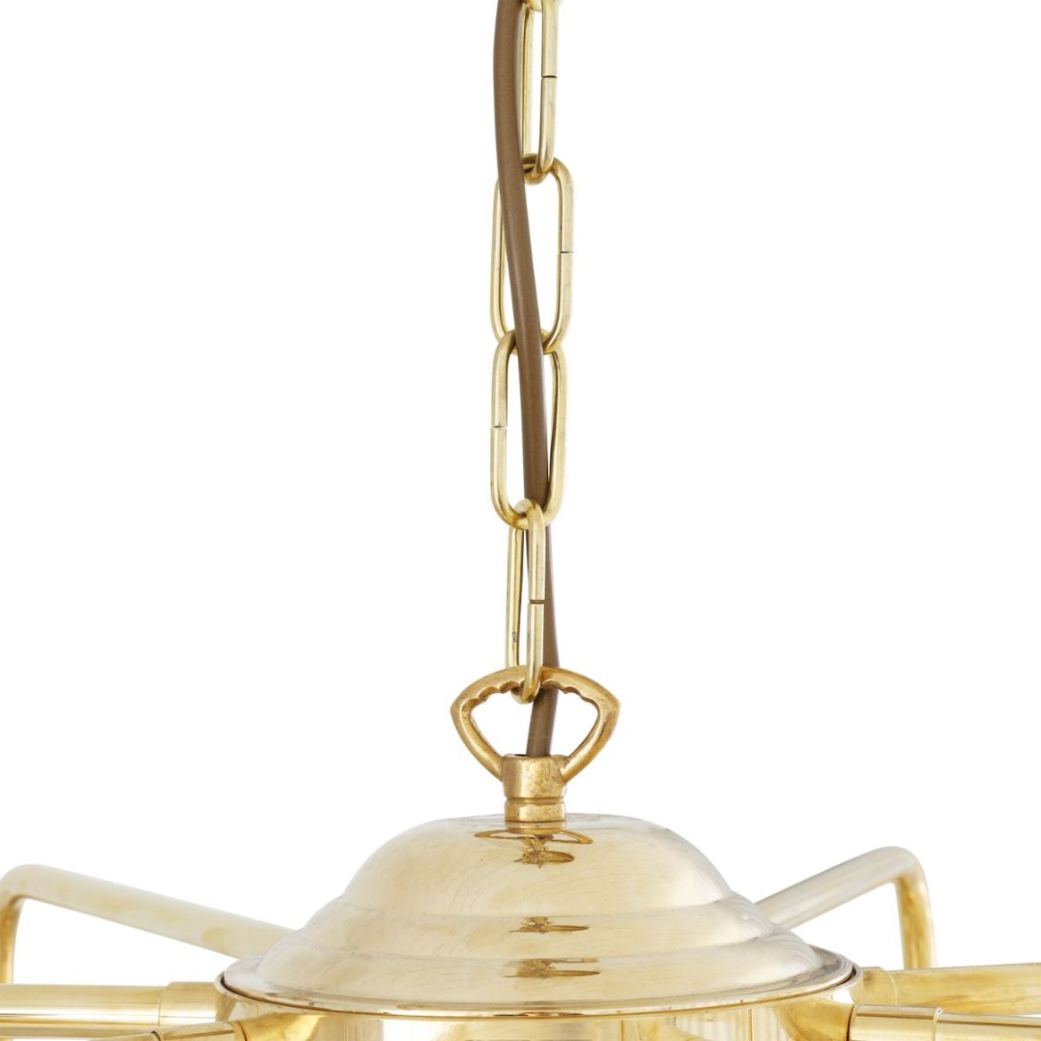 Rome Mid-Century Three-Tier Globe Chandelier, 13-Light