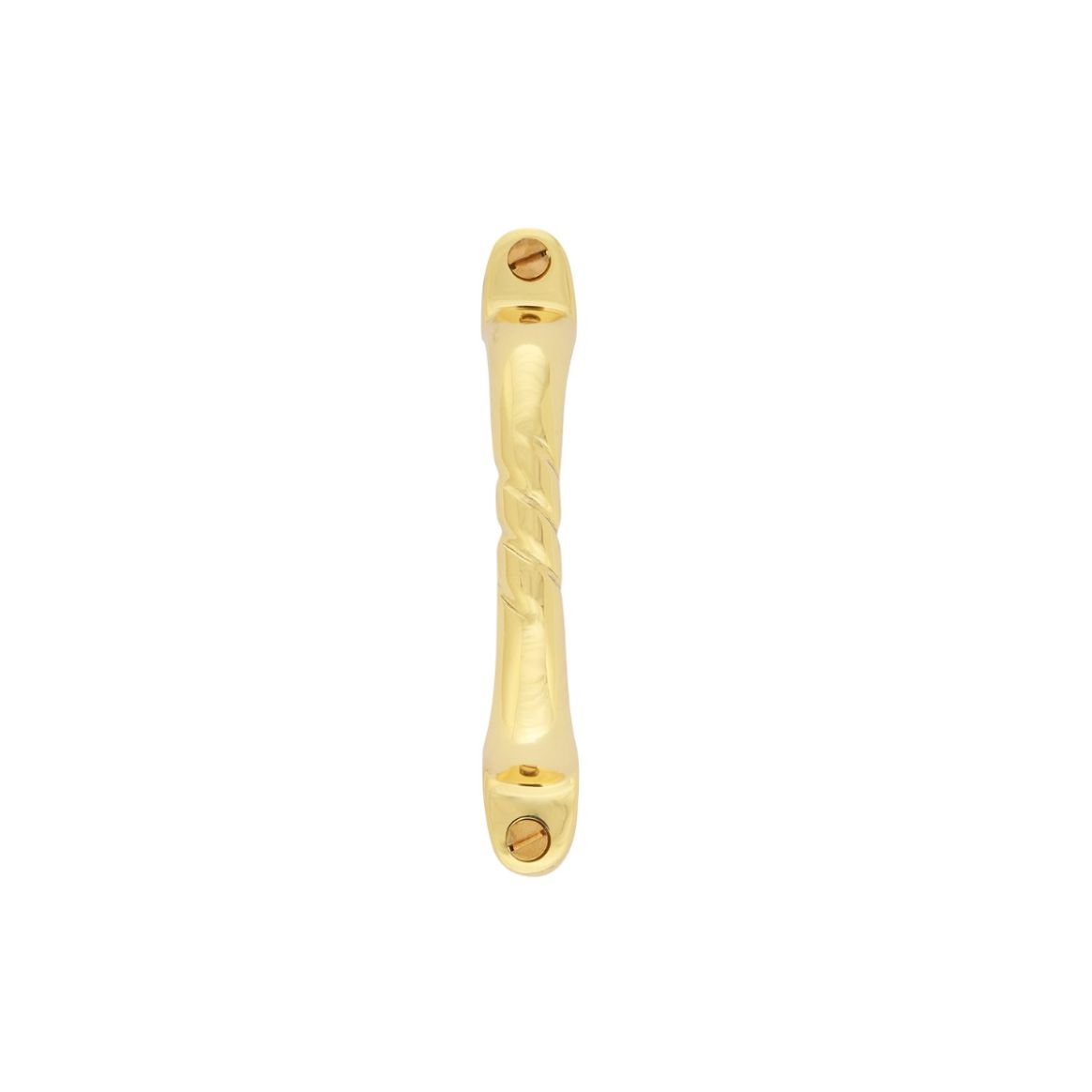 Samford Medium Brass Knurled Pull Handle