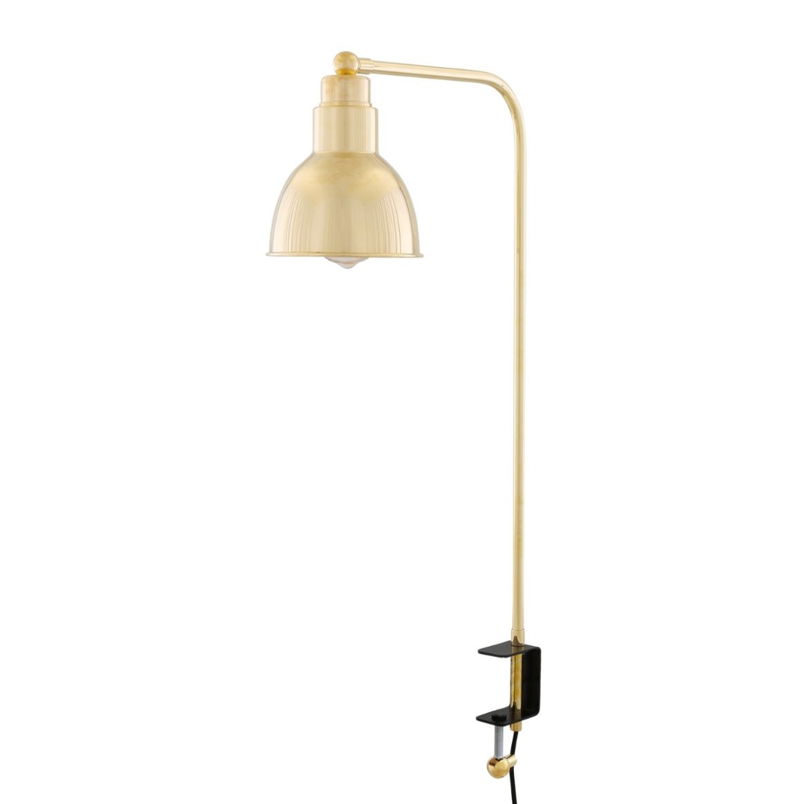 BAKU Handmade adjustable brass wall lamp By Mullan Lighting