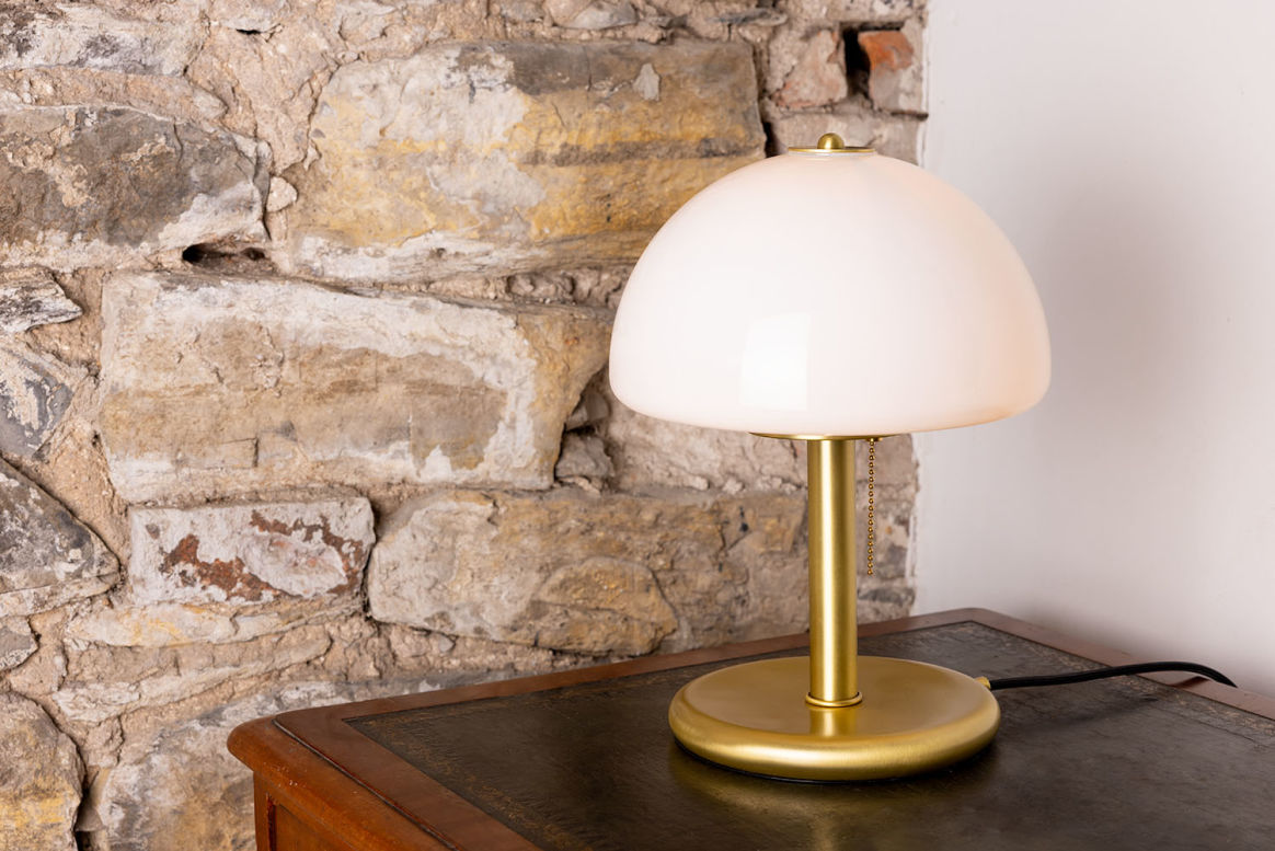 Champi - Wooden Base Mushroom Lamp – Warmly