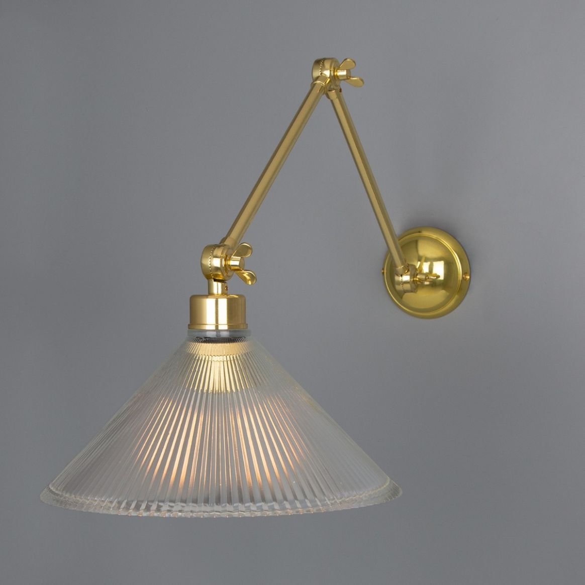 Lampe pour tableau arrondie en laiton Dublin 60.5cm