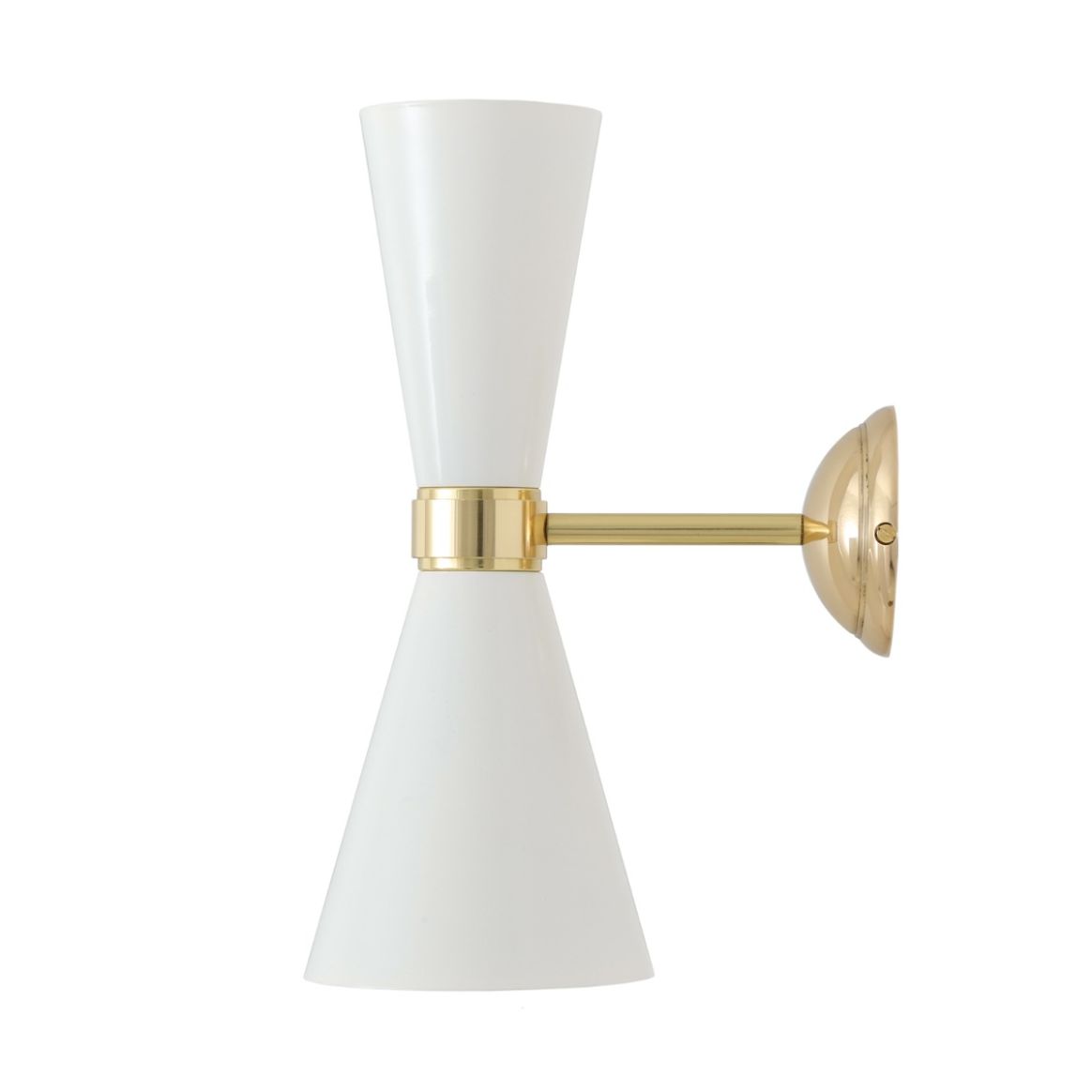 Roger Pradier Avenue 2 Model 2 LED Wall Light with Opal PMMA - Brass