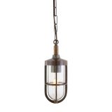 Ramor Nautical Brass / Glass Pendant Light IP65