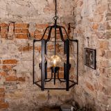 Portroe Indoor Hanging Pendant Lantern, 4-6 Light