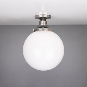 Mullan Lighting Cherith Globe Pendant IP44 - Natural Brass