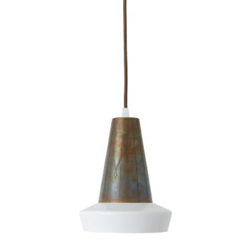 Moya Vintage Adjustable Brass Cone Wall Light